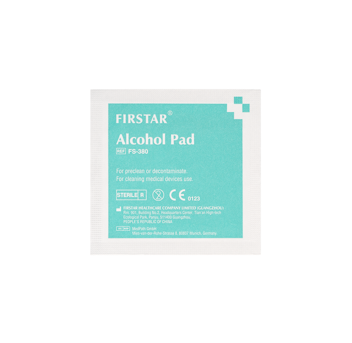 1Aid Alcohol Pad 100pcs/box