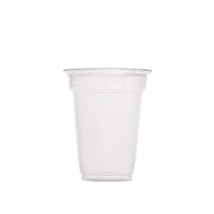 Läpinäkyvä rPET-smoothiemuki 300 ml, Ø 95 mm, 50 kpl/pakkaus