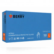Nitriilikäsine Berry/Mercator, sininen, 100 kpl/rasia