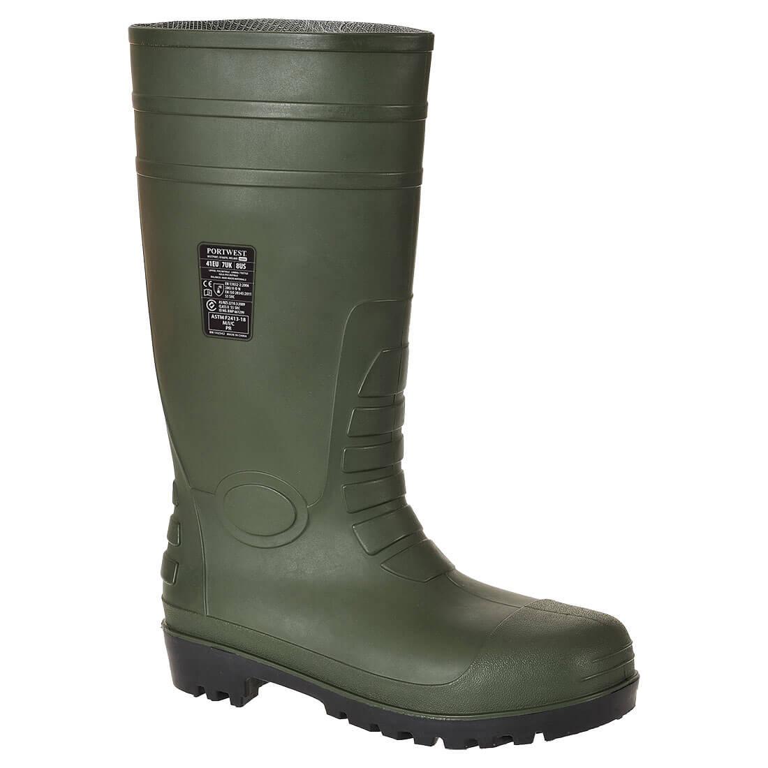 Vihreä Total safety Wellington turvasaapas S5 - HoReCatarvike.fi