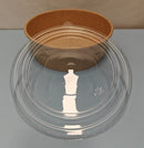 Nature 1100 ml salaattikulhon kansi, litteä kirkas, 50 kpl/pkt