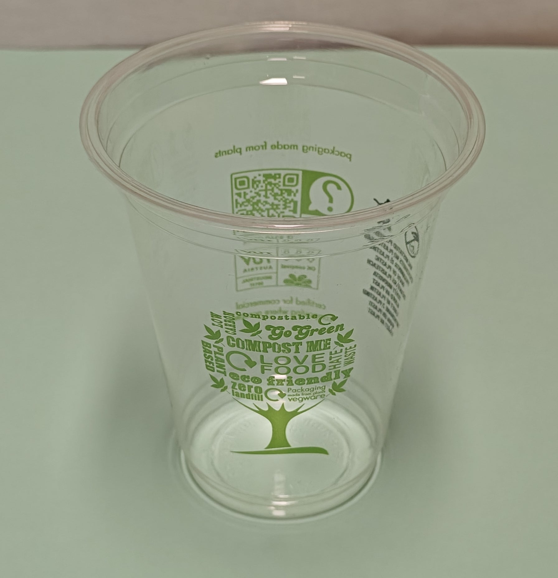 Smoothiemuki PLA GreenTree, 350 ml, 50 kpl / pkt