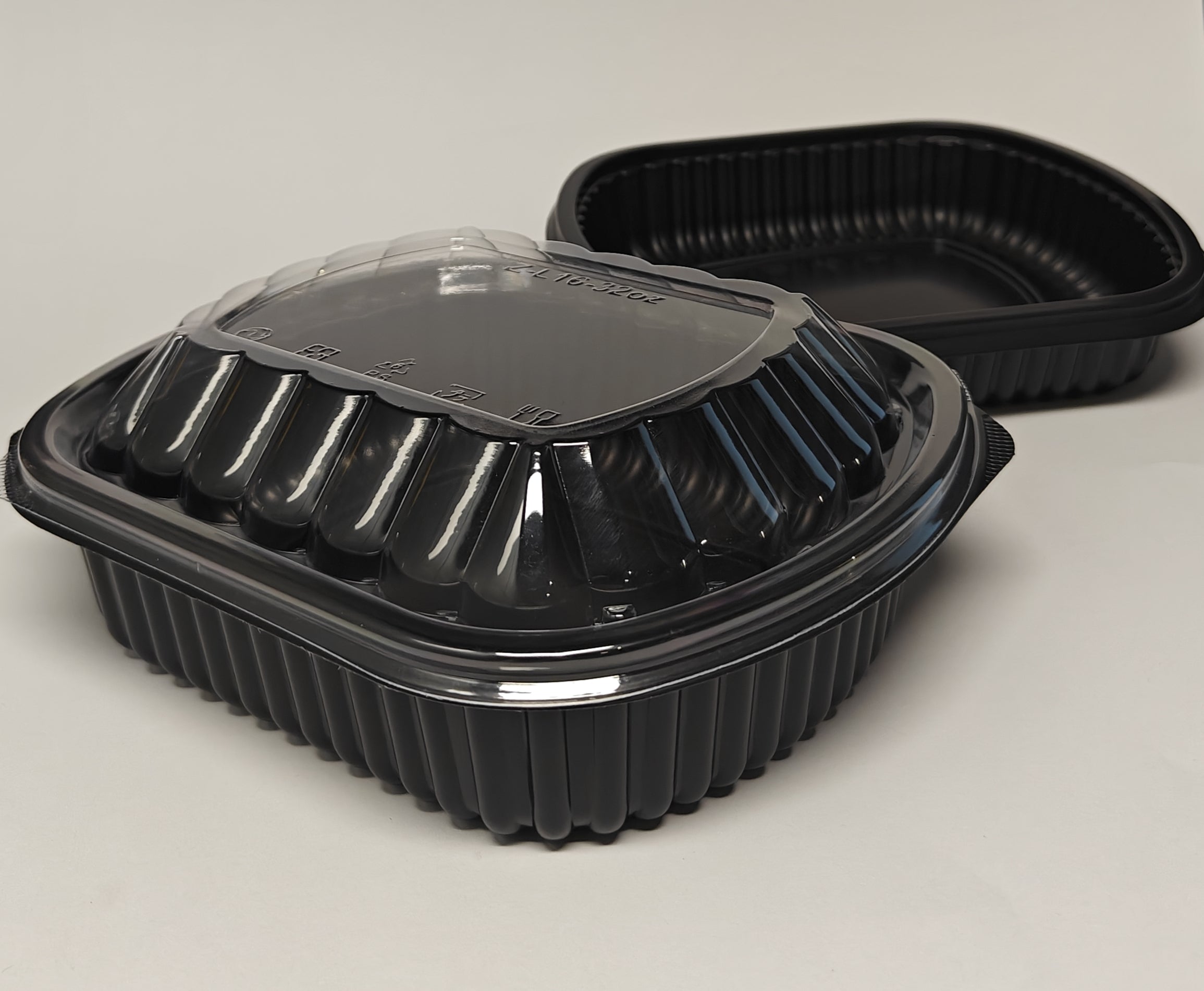 Kupukansi 710ml/950 ml PP-lounasrasialle, kirkas/läpinäkyvä, 63 kpl