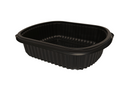 PP-lounasrasia, musta, 32 oz/950 ml, 63 kpl