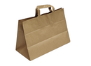 Carrier S-LOW take-away kassi, ruskea, 35x17x24,5 cm, 250 kpl