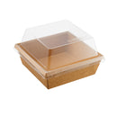 Oneclick kartonkirasia 4 cm kupukannella, 550 ml, 13x13x8 cm, 400 kpl