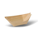 Snäkkipaatti maistatusastia, 11 cm, puuta, 100 kpl/pkt