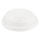 Kahvikupin kansi Ø 80 mm, valkoinen, 100 kpl
