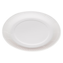 Paperilautanen, valkoinen Ø15cm, 100 kpl/pkt