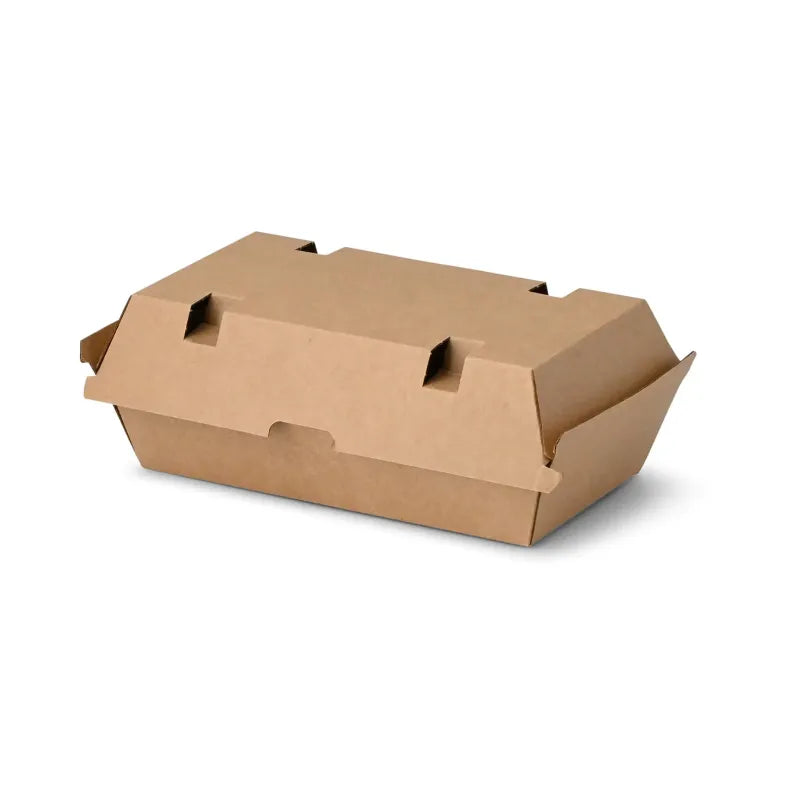 Kartonkinen take away -rasia höyryrei'illä, 24.8 x 13 x 7.5 cm, 50 kpl