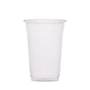 Läpinäkyvä rPET-smoothiemuki 400 ml, Ø 95 mm, 50 kpl/pakkaus