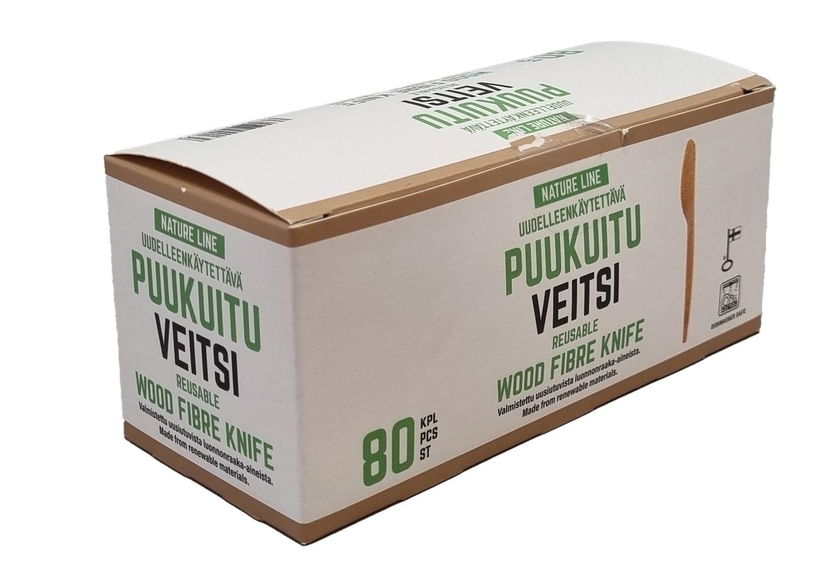 Puukuituveitsi 170 mm, 80 kpl - HoReCatarvike.fi