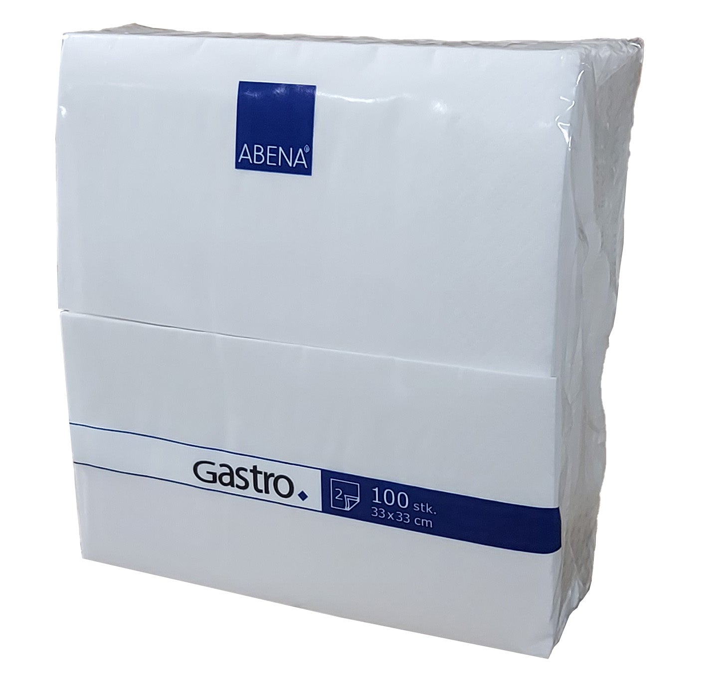 Abena Gastro Lautasliina valkoinen, 1/8 taitto 33x33 cm, 100 kpl