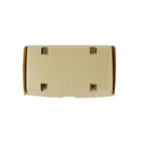 Kartonkinen take away -rasia höyryrei'illä, 21,4 x 11,4 x 8,5 cm, 50 kpl