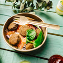 Kartonkinen pyöreä take away -kulho, 400 ml, Ø15 cm, 50 kpl