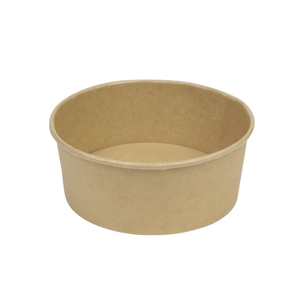 Kartonkinen pyöreä take away -kulho, 650 ml,  Ø15 cm, 50 kpl