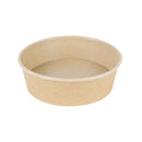 Kartonkinen pyöreä take away -kulho, 400 ml, Ø15 cm, 50 kpl
