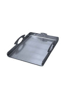 Hiiliteräsparila 380x280 mm, taivutetut reunat