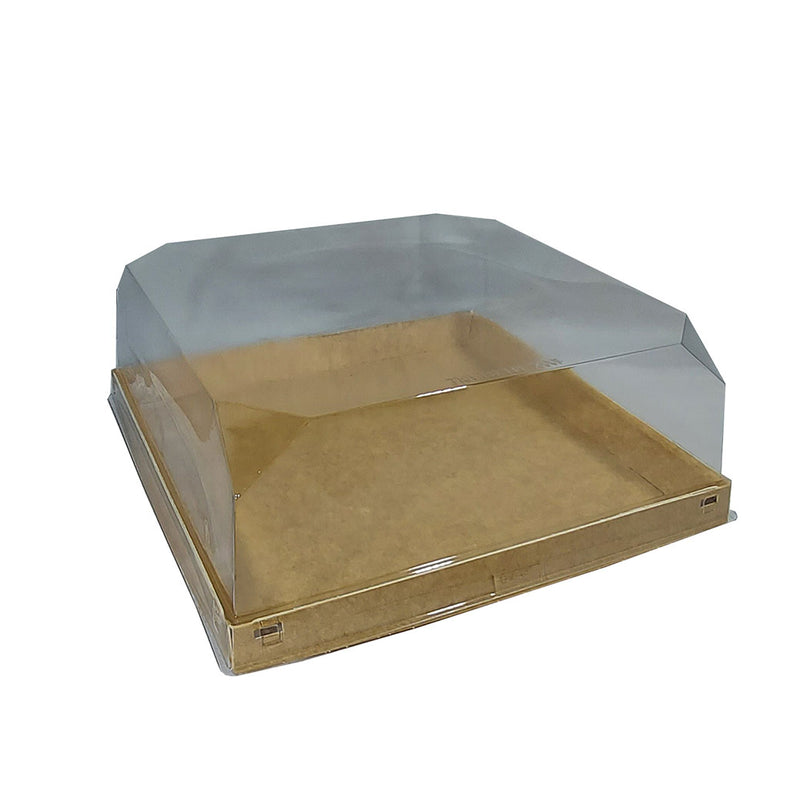 Luxipack kartonkinen pintxo/juustotarjotin, 21x21x8,5 cm, 210 kpl