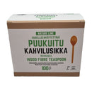 Puukuitukahvilusikka 130 mm, 100 kpl