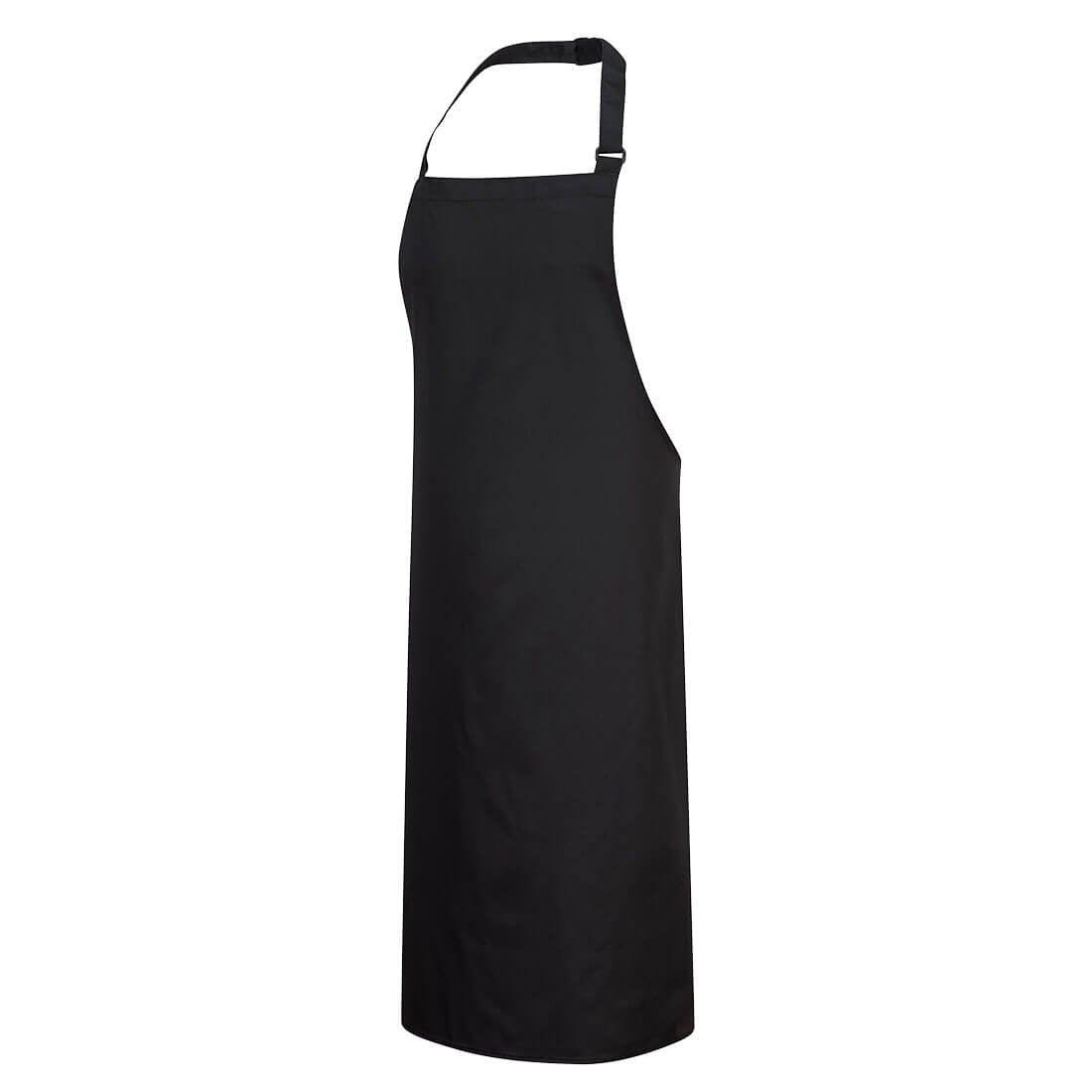Musta PolyCotton Bib-esiliina - HoReCatarvike.fi