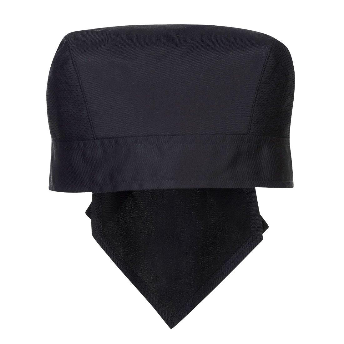 MeshAir Pro Bandana-hattu musta - HoReCatarvike.fi